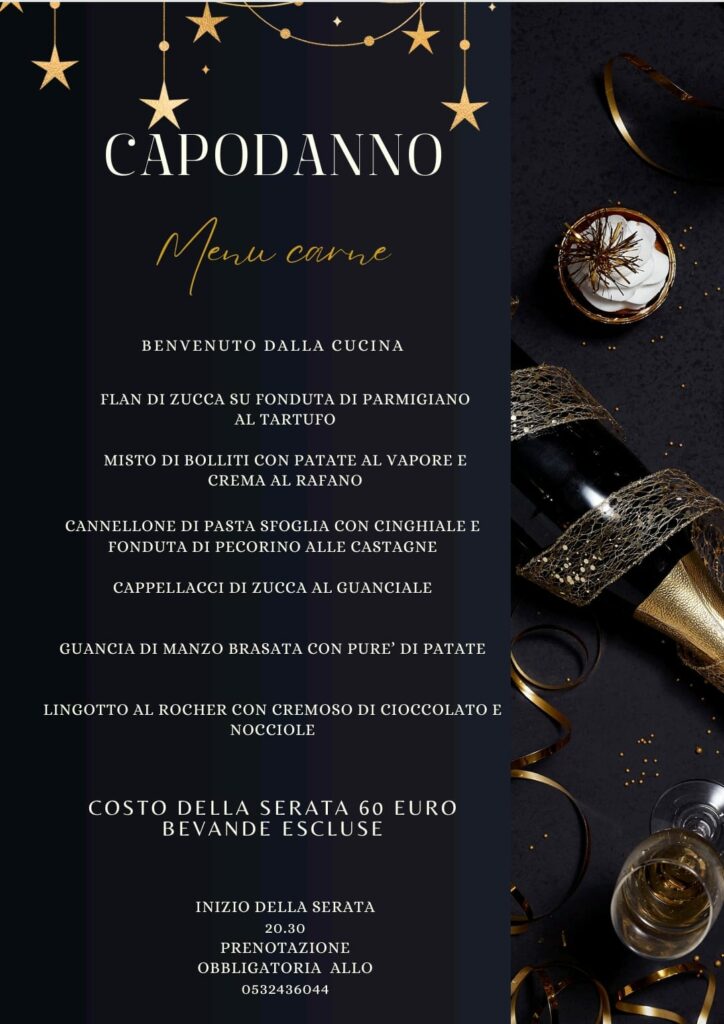 menu di carne san silvestro