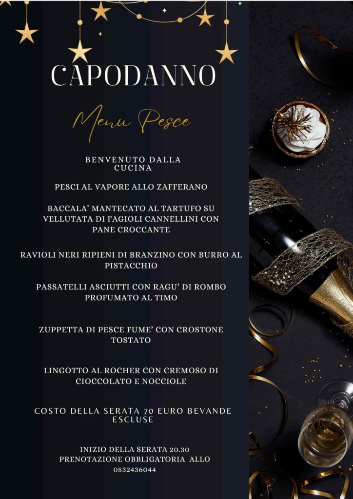 menu di pesce san silvestro